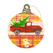 USC Trojans SC Interlock Christmas Tree Truck Ornament